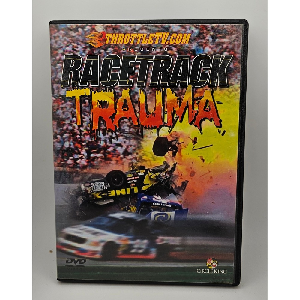 Racetrack Trauma DVD Throttle TV Circle King Motorsports Racing Crashes